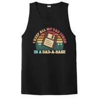 Retro I Keep All My Dad Jokes In A Dad A Base PosiCharge Competitor Tank