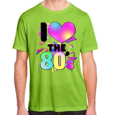 Retro I Love The 80's  Adult ChromaSoft Performance T-Shirt