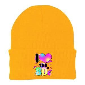 Retro I Love The 80's  Knit Cap Winter Beanie