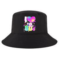 Retro I Love The 80's  Cool Comfort Performance Bucket Hat