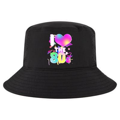 Retro I Love The 80's  Cool Comfort Performance Bucket Hat