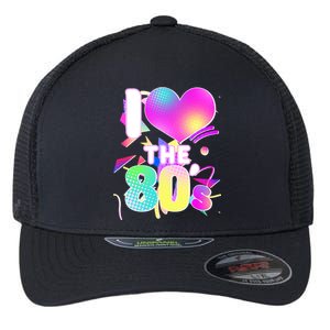 Retro I Love The 80's  Flexfit Unipanel Trucker Cap