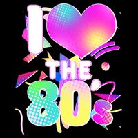 Retro I Love The 80's  Cooling Performance Crew T-Shirt
