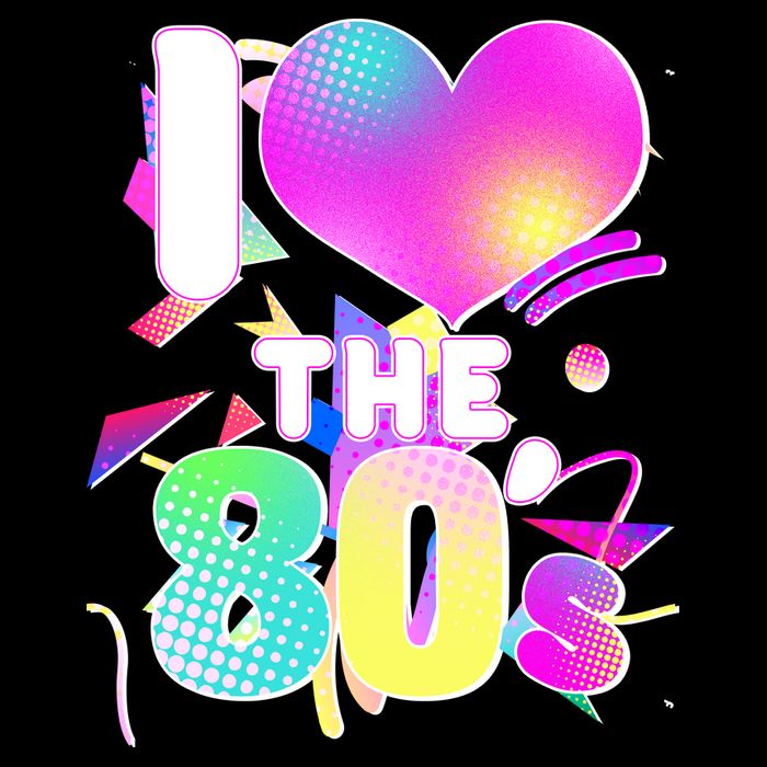 Retro I Love The 80's  Cooling Performance Crew T-Shirt