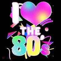 Retro I Love The 80's  Tall T-Shirt