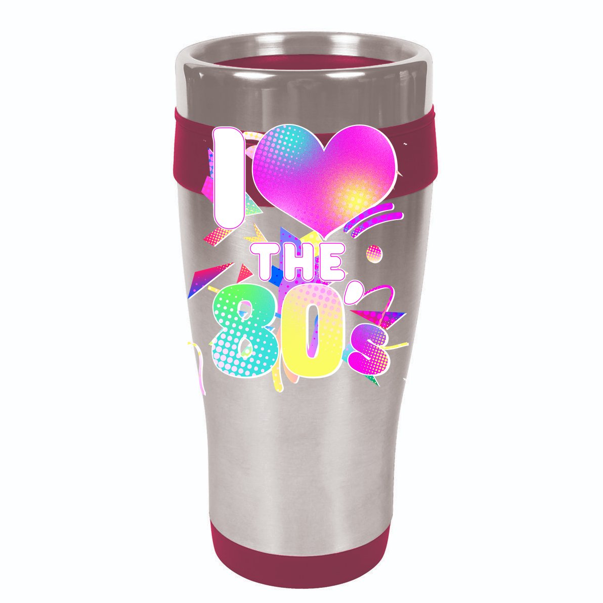 Retro I Love The 80's  V-Neck T-Shirt