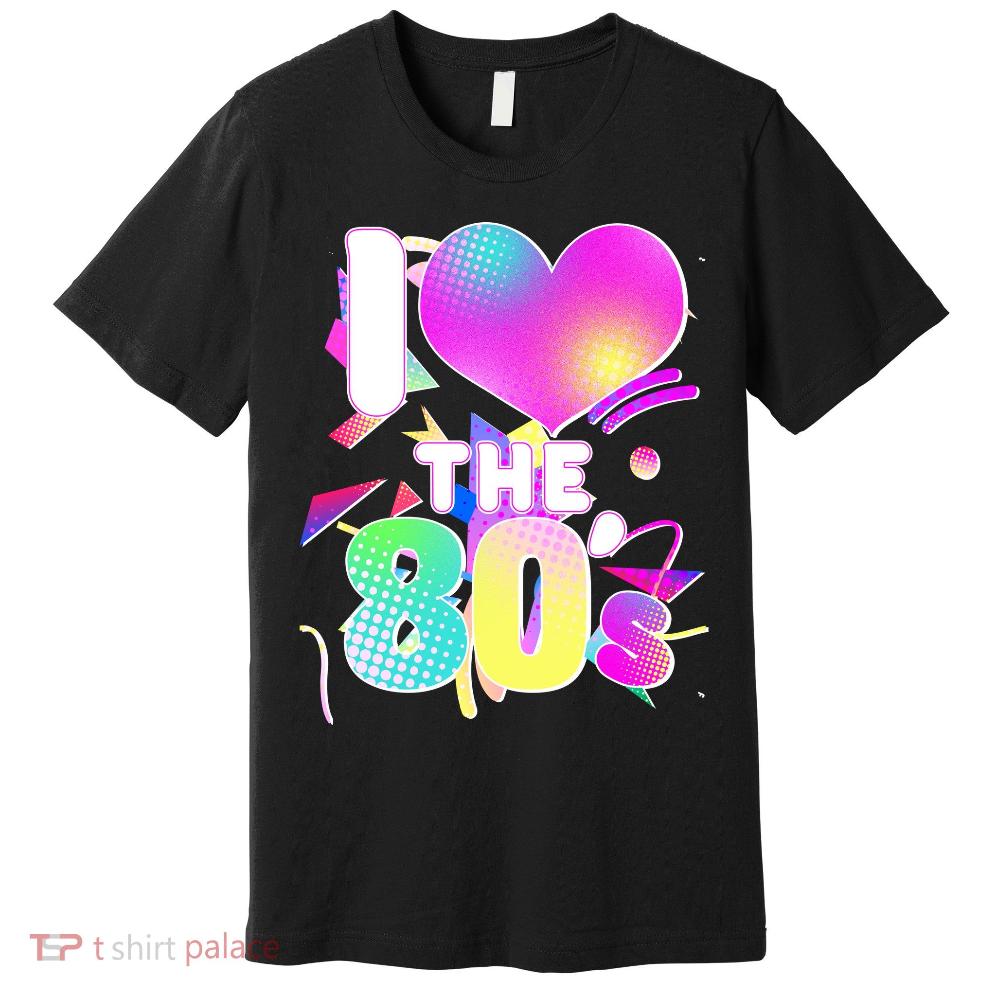 Retro I Love The 80's  Premium T-Shirt