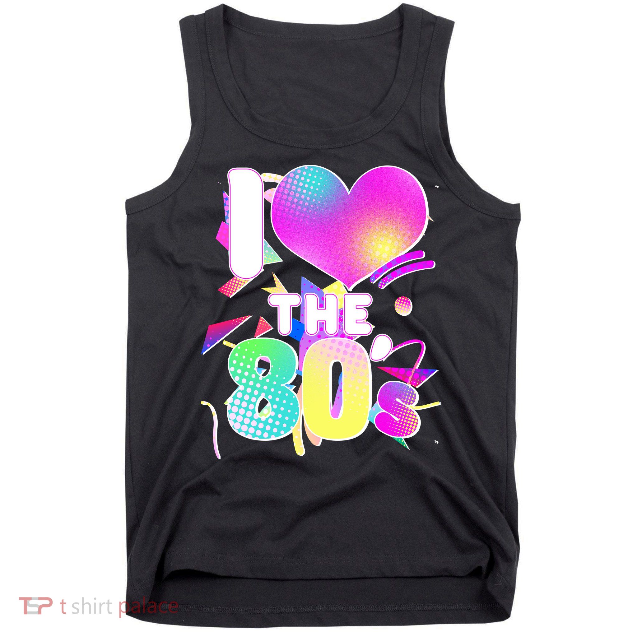 Retro I Love The 80's  Tank Top