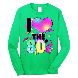 Retro I Love The 80's  Long Sleeve Shirt