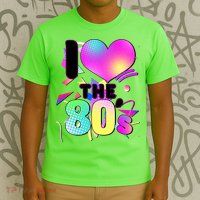Retro I Love The 80's  T-Shirt