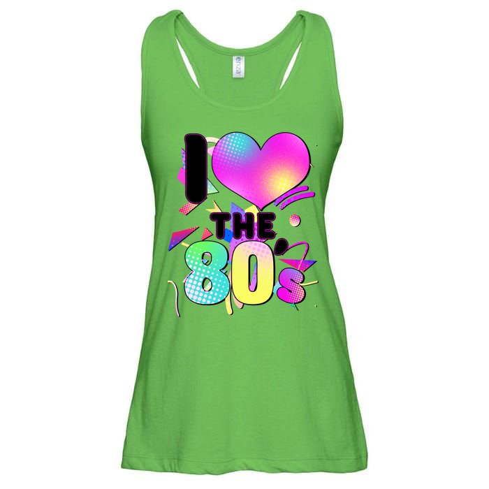 Retro I Love The 80's  Ladies Essential Flowy Tank