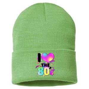 Retro I Love The 80's  Sustainable Knit Beanie