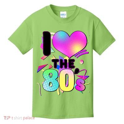 Retro I Love The 80's  Kids T-Shirt
