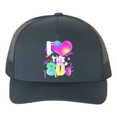 Retro I Love The 80's  Yupoong Adult 5-Panel Trucker Hat