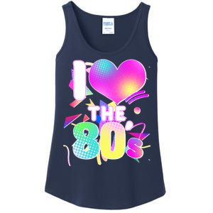 Retro I Love The 80's  Ladies Essential Tank