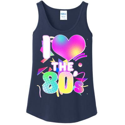 Retro I Love The 80's  Ladies Essential Tank