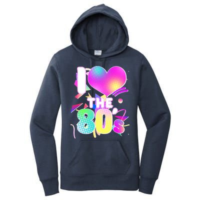 Retro I Love The 80's  Women's Pullover Hoodie