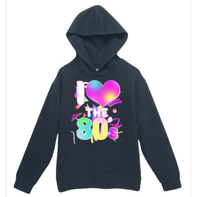 Retro I Love The 80's  Urban Pullover Hoodie