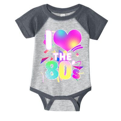 Retro I Love The 80's  Infant Baby Jersey Bodysuit