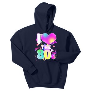 Retro I Love The 80's  Kids Hoodie