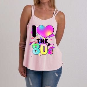 Retro I Love The 80's  Women's Strappy Tank