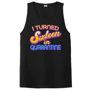 Retro I Turned Sixteen In Quarantine PosiCharge Competitor Tank