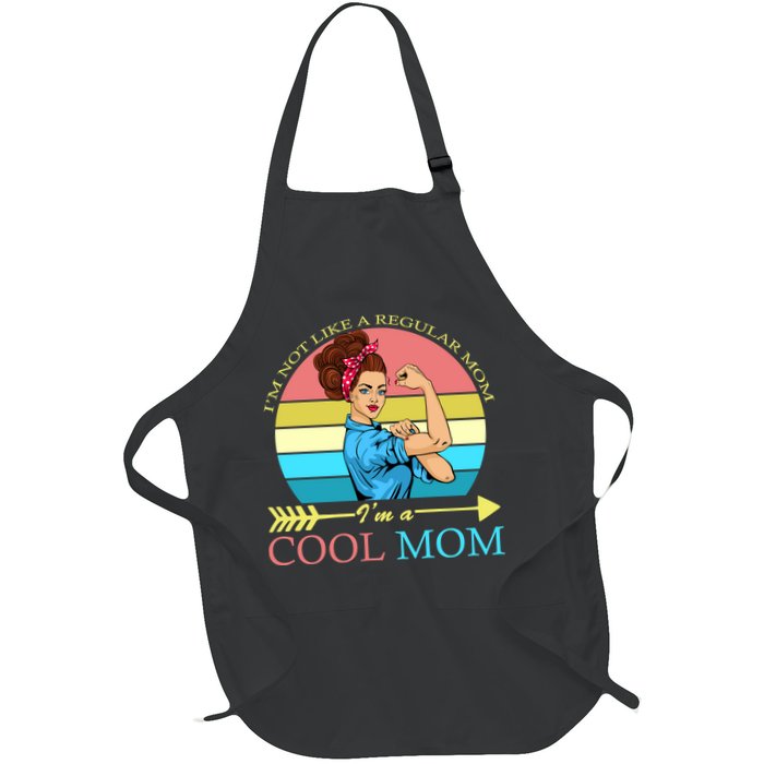 Retro I'm Not A Regular Mom I'm A Cool Mom Apron