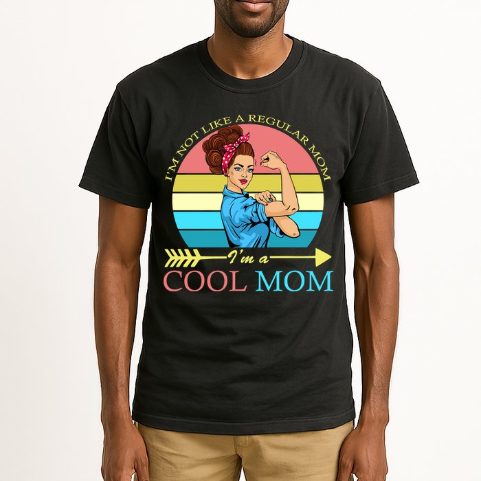Retro I'm Not A Regular Mom I'm A Cool Mom Tall T-Shirt