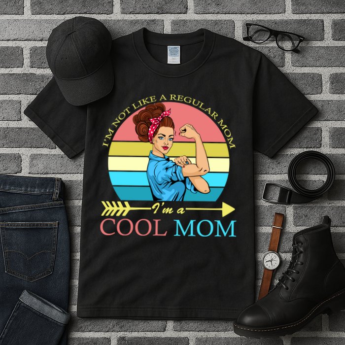 Retro I'm Not A Regular Mom I'm A Cool Mom Tall T-Shirt