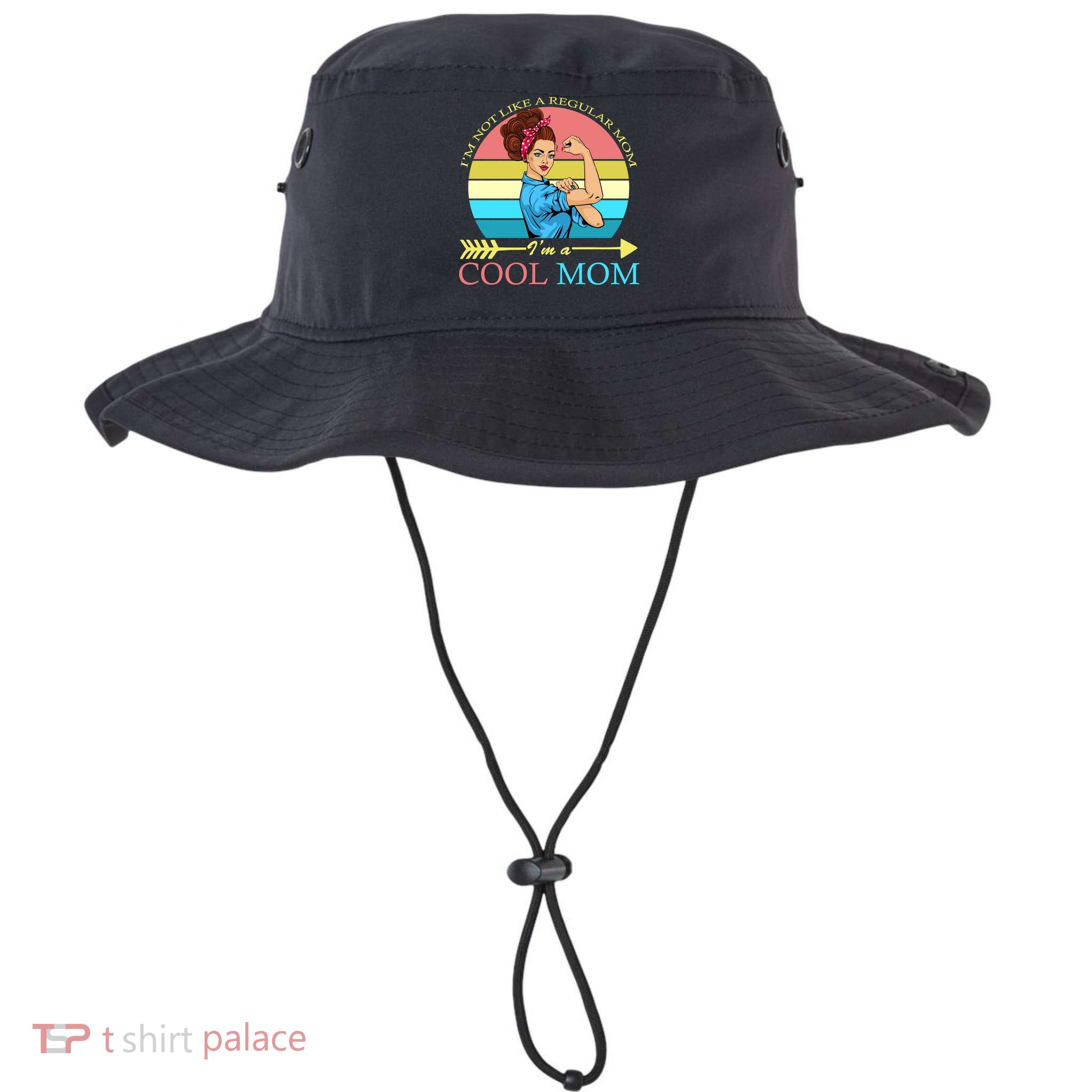 Retro I'm Not A Regular Mom I'm A Cool Mom Bucket Hat
