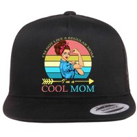 Retro I'm Not A Regular Mom I'm A Cool Mom Flat Bill Trucker Hat