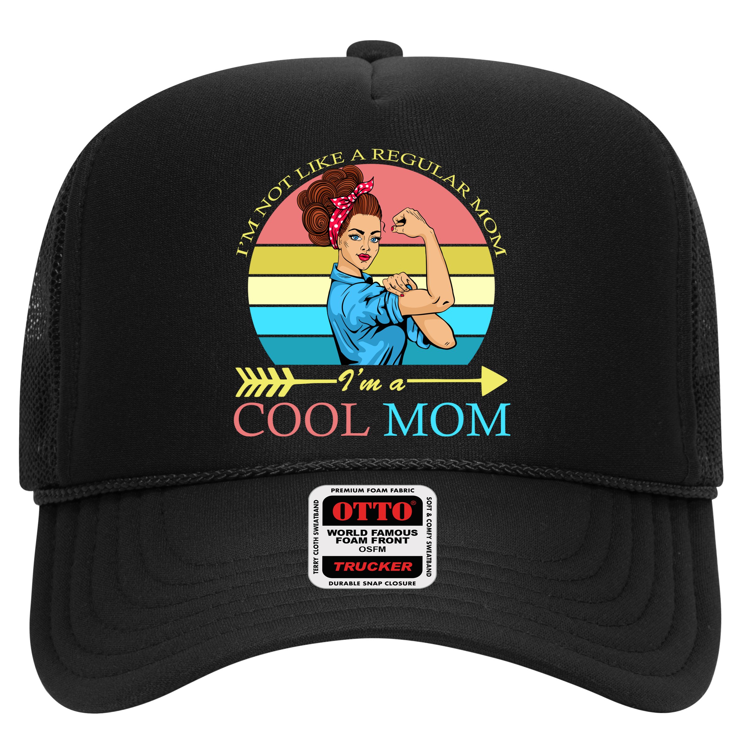 Retro I'm Not A Regular Mom I'm A Cool Mom Hat