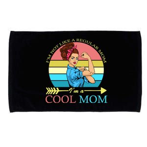 Retro I'm Not A Regular Mom I'm A Cool Mom Microfiber Hand Towel