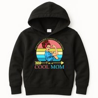 Retro I'm Not A Regular Mom I'm A Cool Mom Kids Hoodie