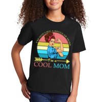 Retro I'm Not A Regular Mom I'm A Cool Mom Kids T-Shirt
