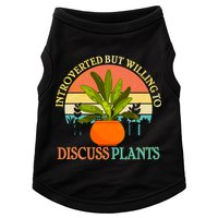 Retro Introverted But Willing To Discuss Plants Doggie Tank