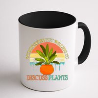Retro Introverted But Willing To Discuss Plants Mug