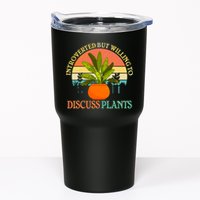Retro Introverted But Willing To Discuss Plants Tumbler