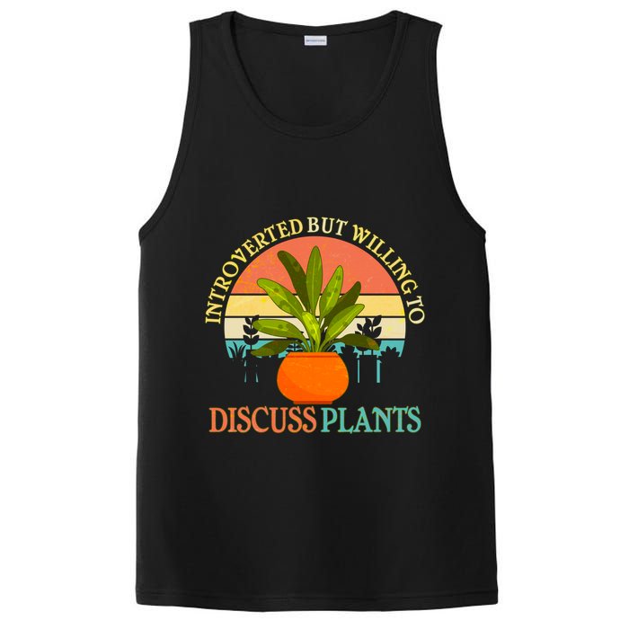 Retro Introverted But Willing To Discuss Plants PosiCharge Competitor Tank