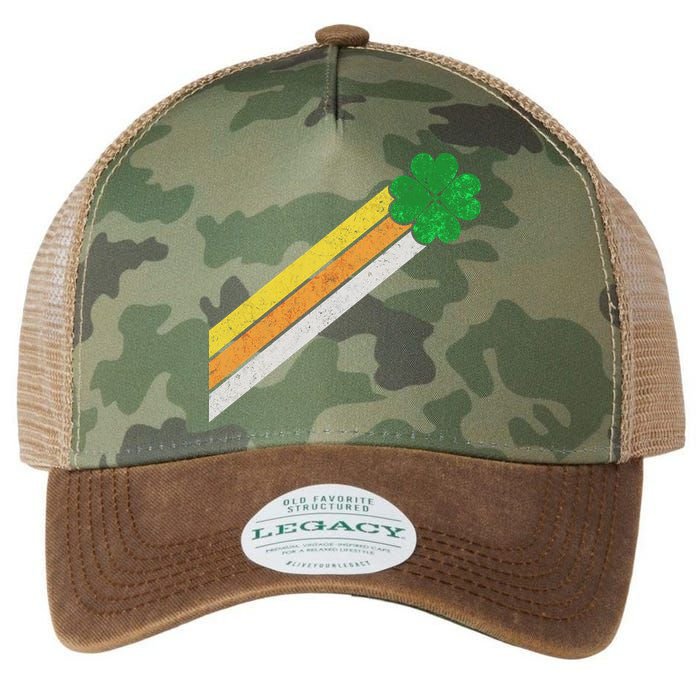 Retro Irish Clover Comet Legacy Tie Dye Trucker Hat