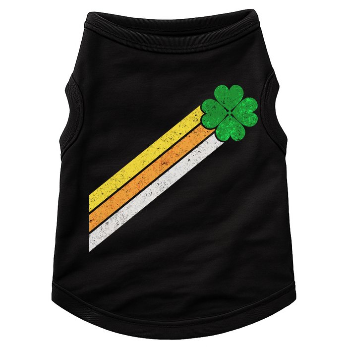 Retro Irish Clover Comet Doggie Tank