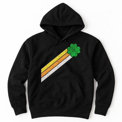 Retro Irish Clover Comet Hoodie