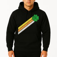Retro Irish Clover Comet Hoodie