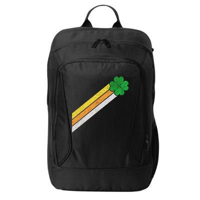 Retro Irish Clover Comet City Backpack