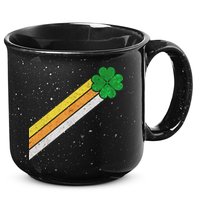 Retro Irish Clover Comet 15oz Campfire Ceramic Mug