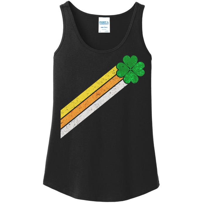 Retro Irish Clover Comet Ladies Essential Tank