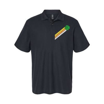 Retro Irish Clover Comet Softstyle Adult Sport Polo