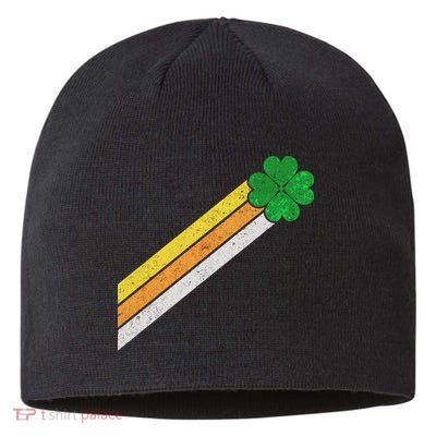 Retro Irish Clover Comet Sustainable Beanie