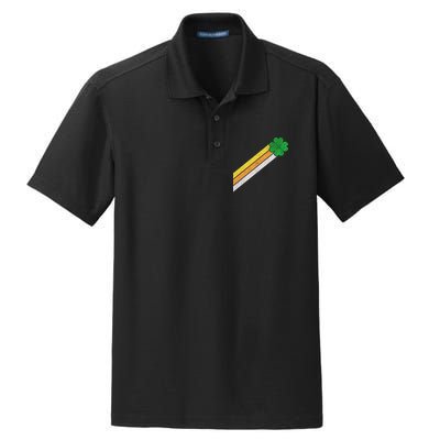 Retro Irish Clover Comet Dry Zone Grid Polo