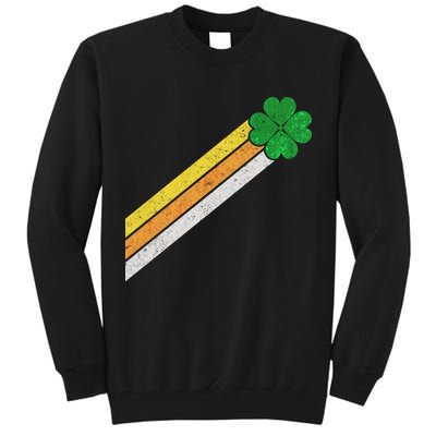 Retro Irish Clover Comet Tall Sweatshirt